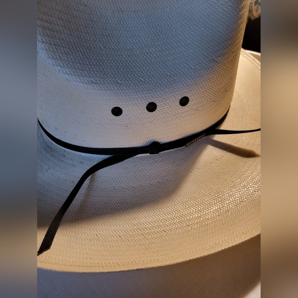 Resistol Shantung Panama straw hat - Picture 3 of 11